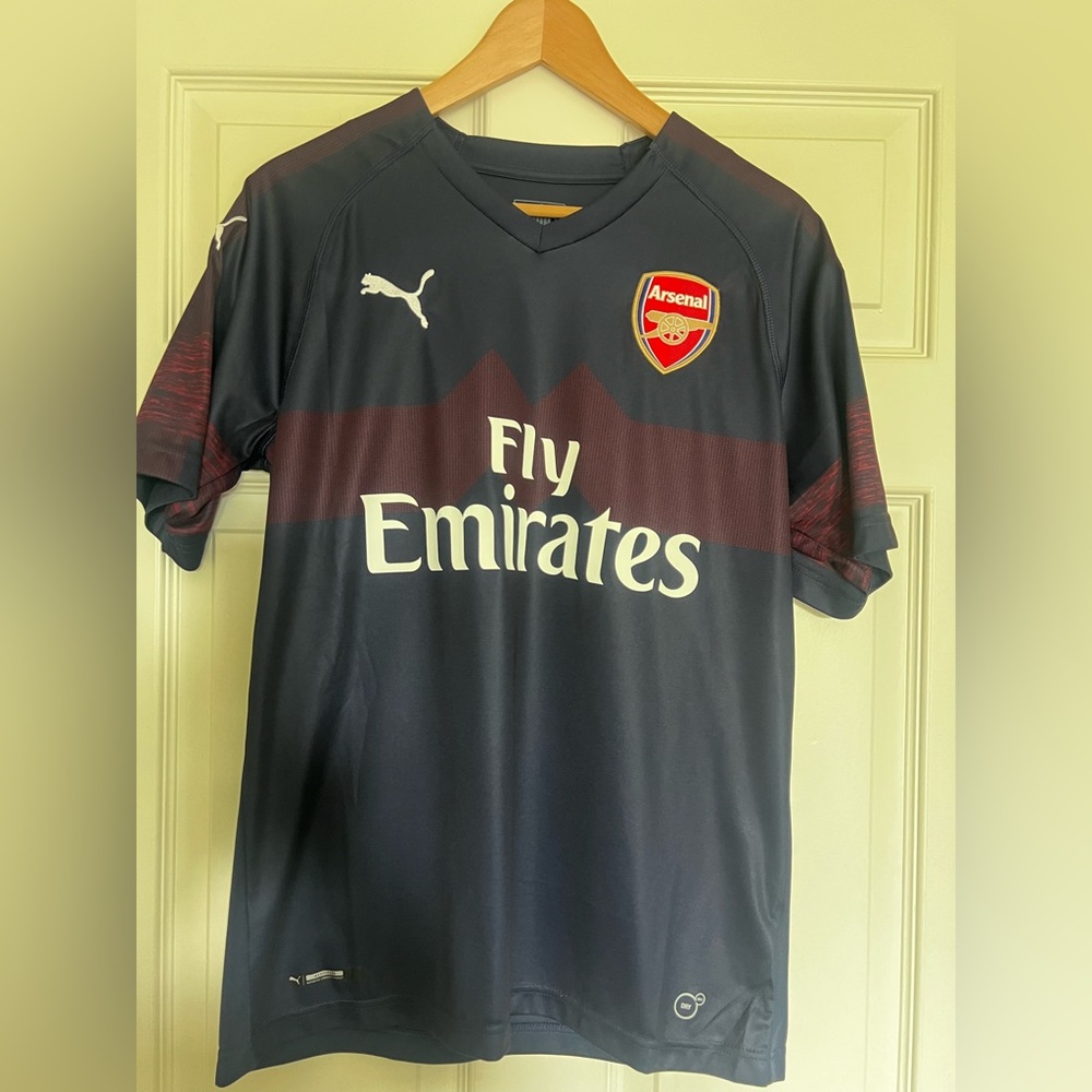 Puma Arsenal Dark Blue Jersey with Red Details